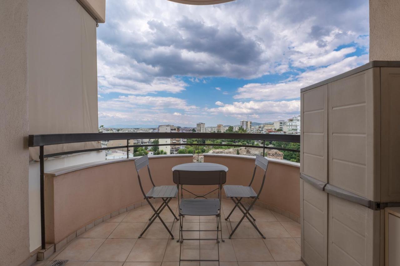 Kosmos Service Apartment Beautiful Studio 1 With Additional Cost Parking Tesalonika Bagian luar foto