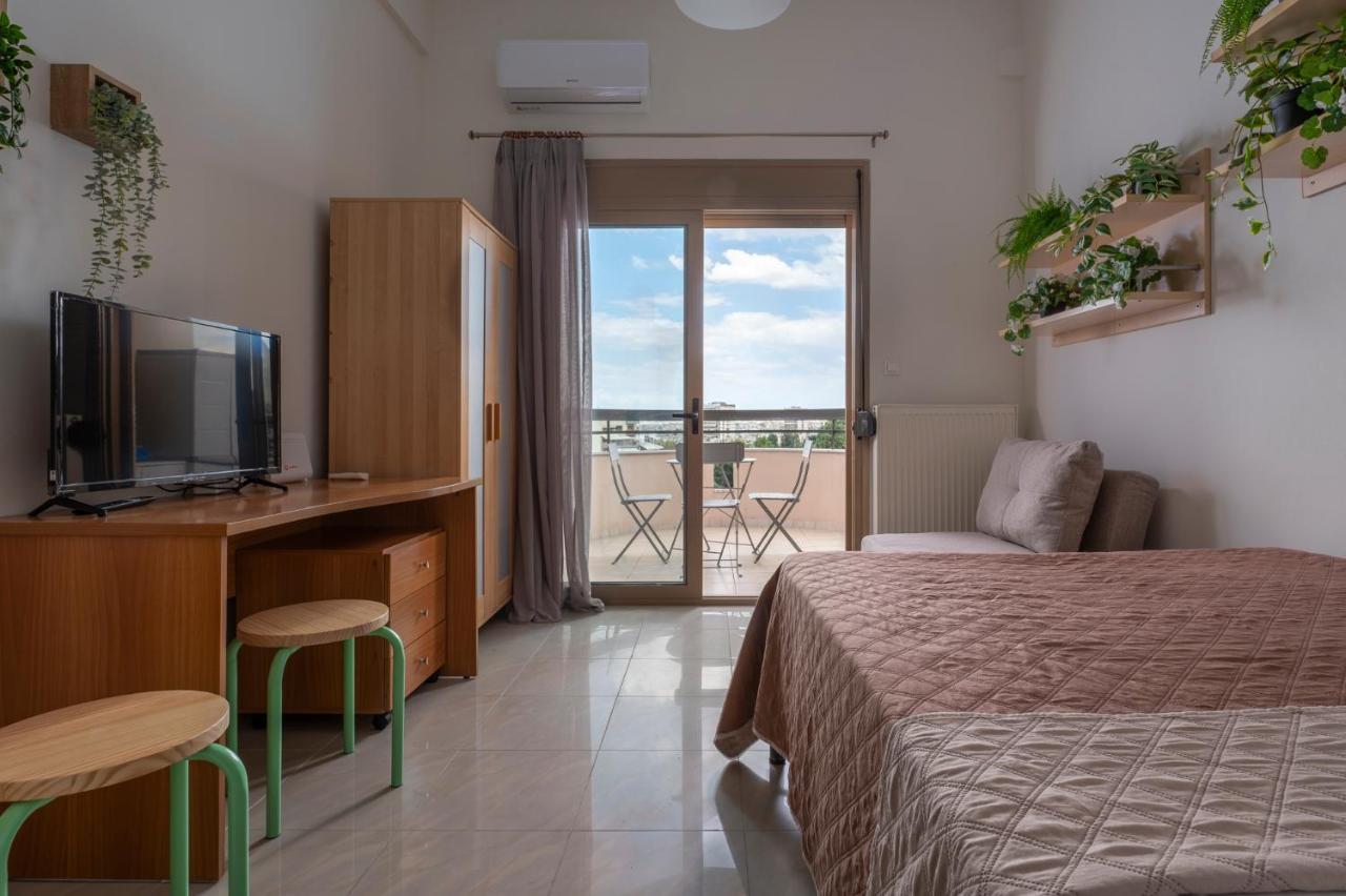 Kosmos Service Apartment Beautiful Studio 1 With Additional Cost Parking Tesalonika Bagian luar foto